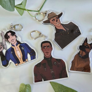 Fallout Fanart Acrylic Charms