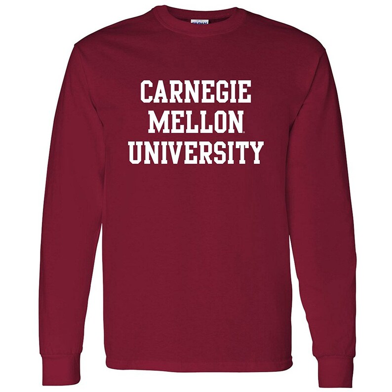 Carnegie Mellon University Scotties Basic Block Licensed Hooded Sweatshirt