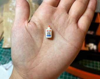 1/12 dollhouse miniature Elmer’s school glue