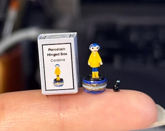 Scatola in miniatura Cora con cerniera