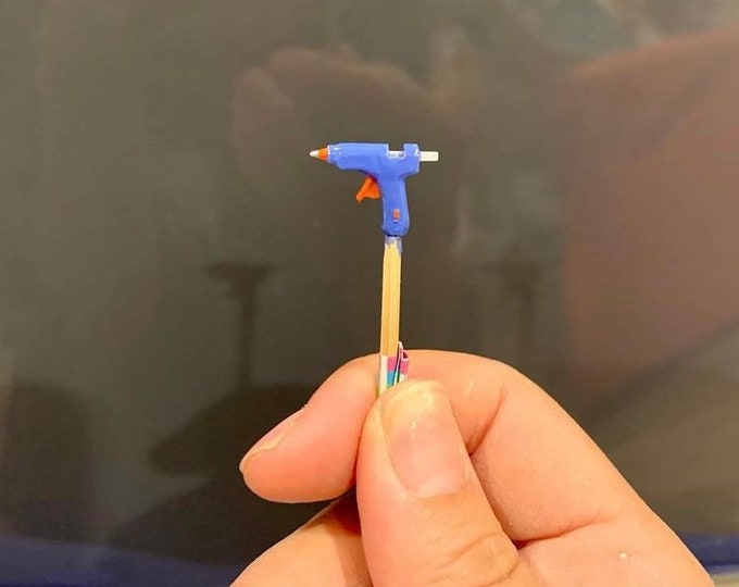 STL File Dollhouse Miniature Glue Gun Etsy