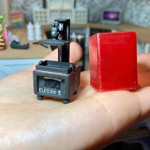 STL File- Dollhouse Miniature 3D Printer