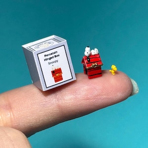 Miniature Dog Hinged Box