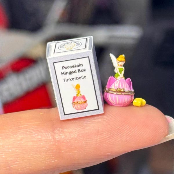 Miniature Fairy Hinged Box