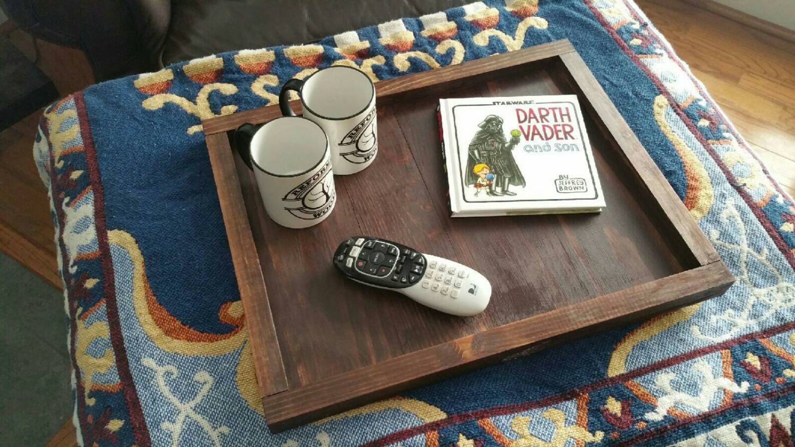 Handmade Rustic Ottoman Tray / Tabletop Etsy