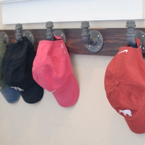 Handmade Pipe Coat/Hat Rack image 1