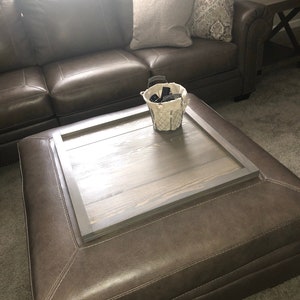 Large Square Ottoman Tray / Table Top image 4