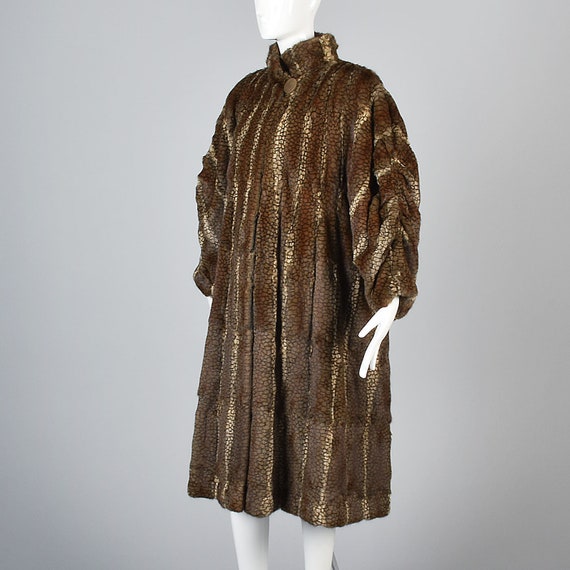 XXL Fendi I Magnin Russian Squirrel Fur Coat Swin… - image 2