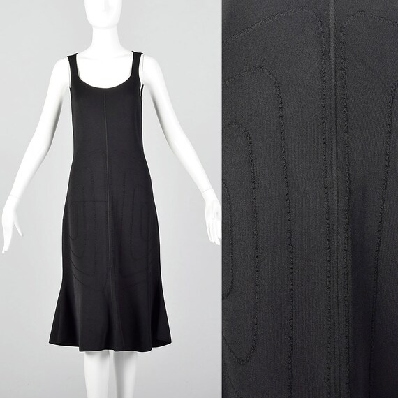 giorgio armani black dress