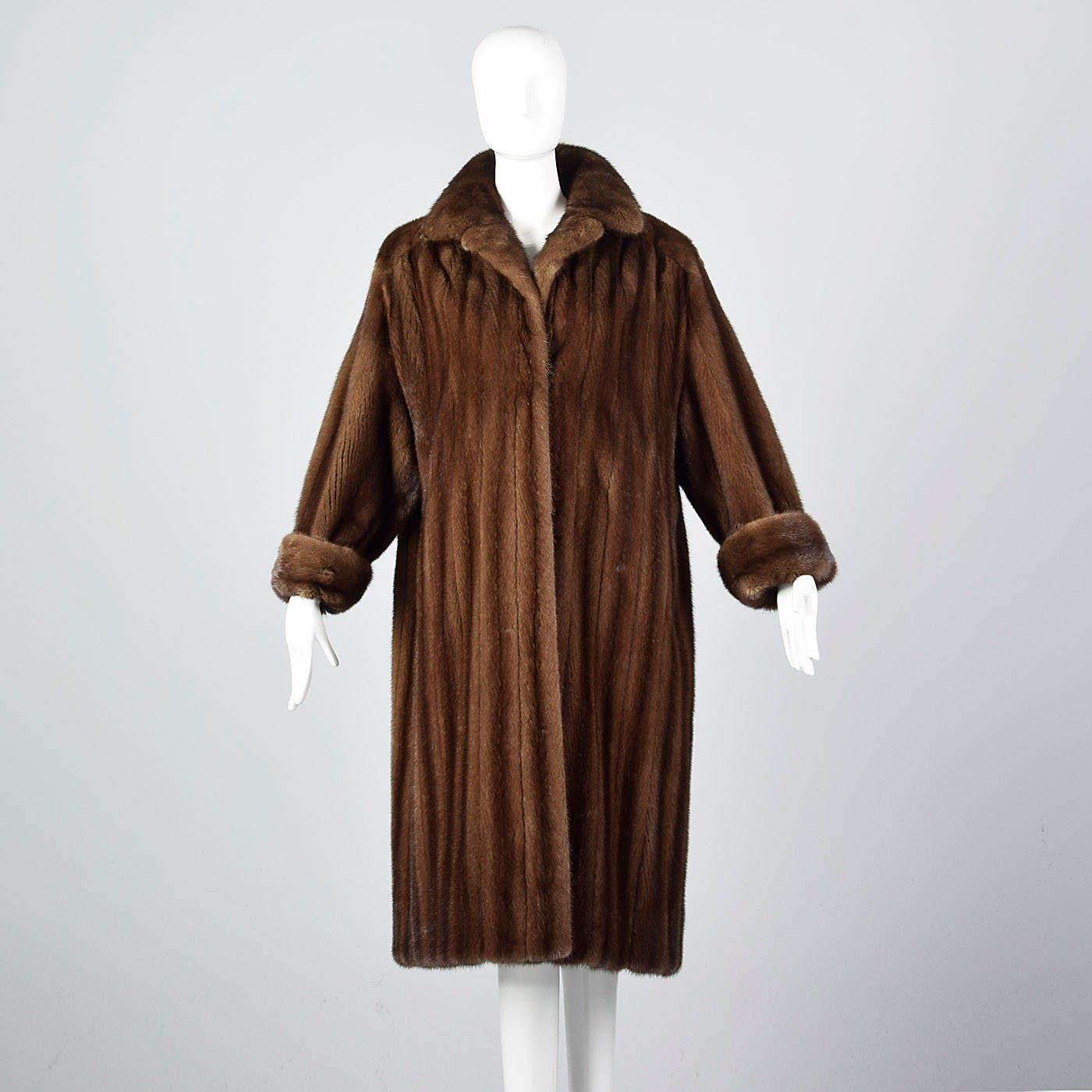Louis Vuitton Black Fur Coat - 4 For Sale on 1stDibs