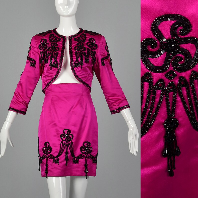 hot pink short suit