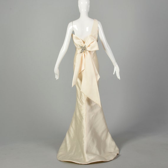 Large Eleni Elias Wedding Dress Rhinestone Embell… - image 2