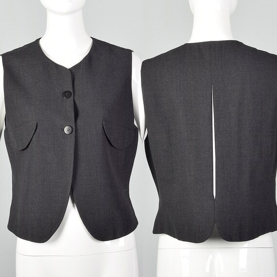 Medium Giorgio Armani 1990s Avant Garde Vest 90s M