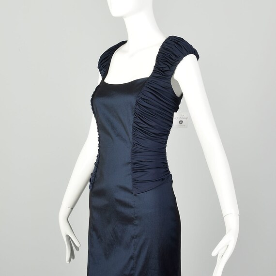 Medium Tadashi Collection Blue Evening Gown Short… - image 4