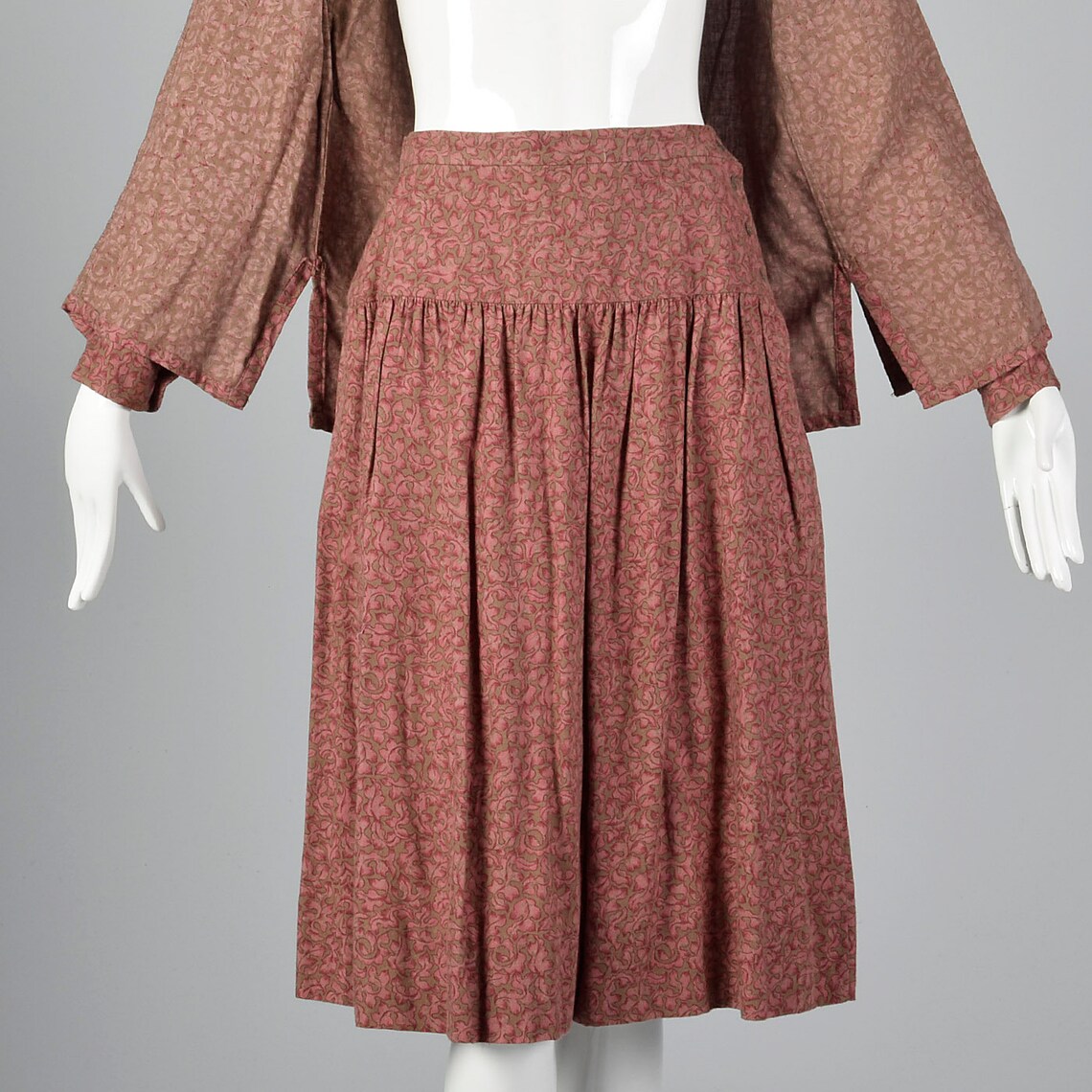 1970s Pierre Cardin Blouse and Skirt Set main image 0