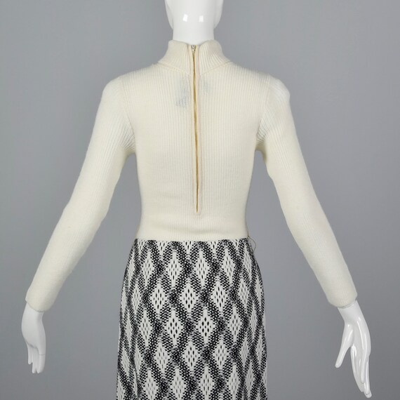 XS 1970s Dress Mollie Parnis Boutique Long Sleeve… - image 8