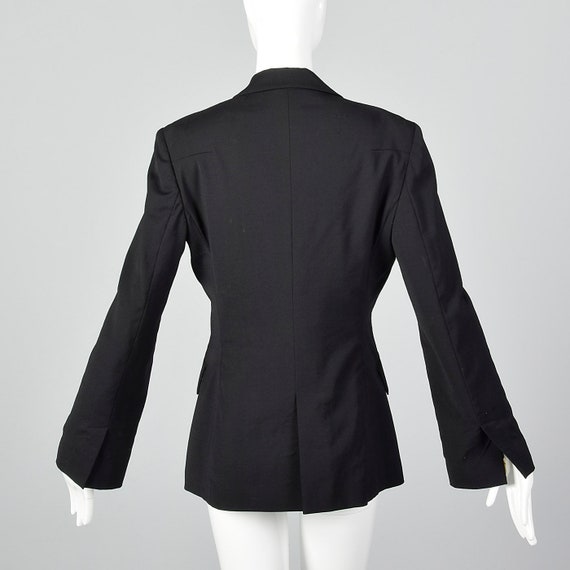 XS Dolce and Gabbana Blazer Pockets Black Tiger S… - image 3