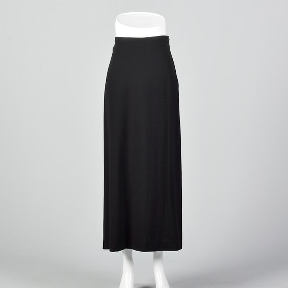 Medium Issey Miyake 1990s Black Skirt 90s Minimali