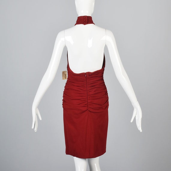 Medium Anne Klein Backless BodyCon Dress Tight Se… - image 10