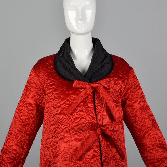 Medium 1980s Sonia Rykiel Reversible Quilted Coat… - image 5