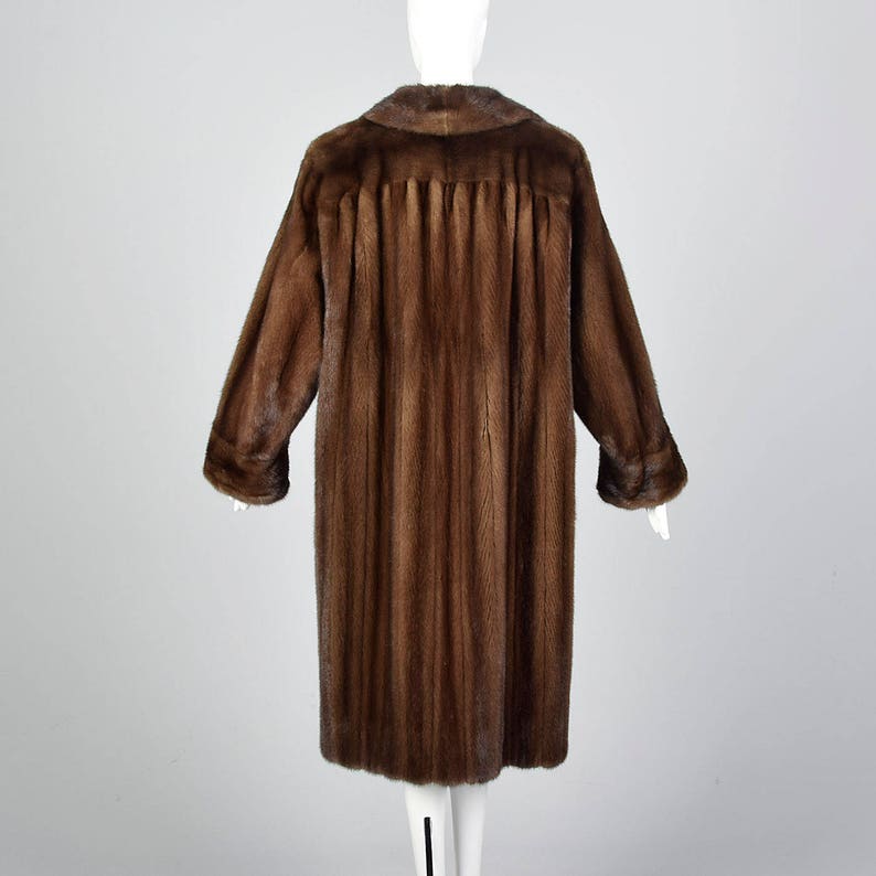 1990s Valentino Alixandre Furs Lunaraine Mink Coat Loose Winter Coat ...