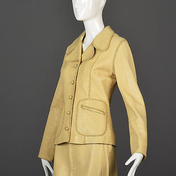 North Beach Leather 70s Leather Suit 1970s Leathe… - image 7