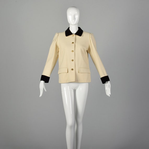 Medium Yves Saint Laurent Rive Gauche Jacket 1970… - image 4