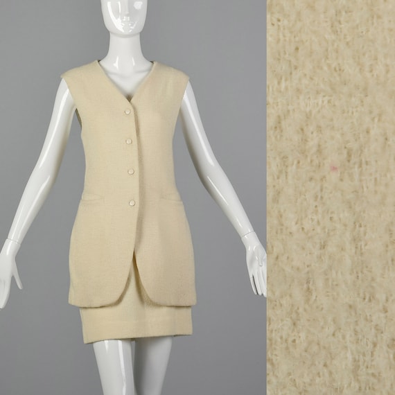 Medium 1970s Byblos Set Wool Separates High Waist