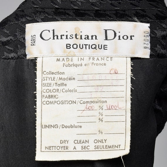 christian dior boutique label