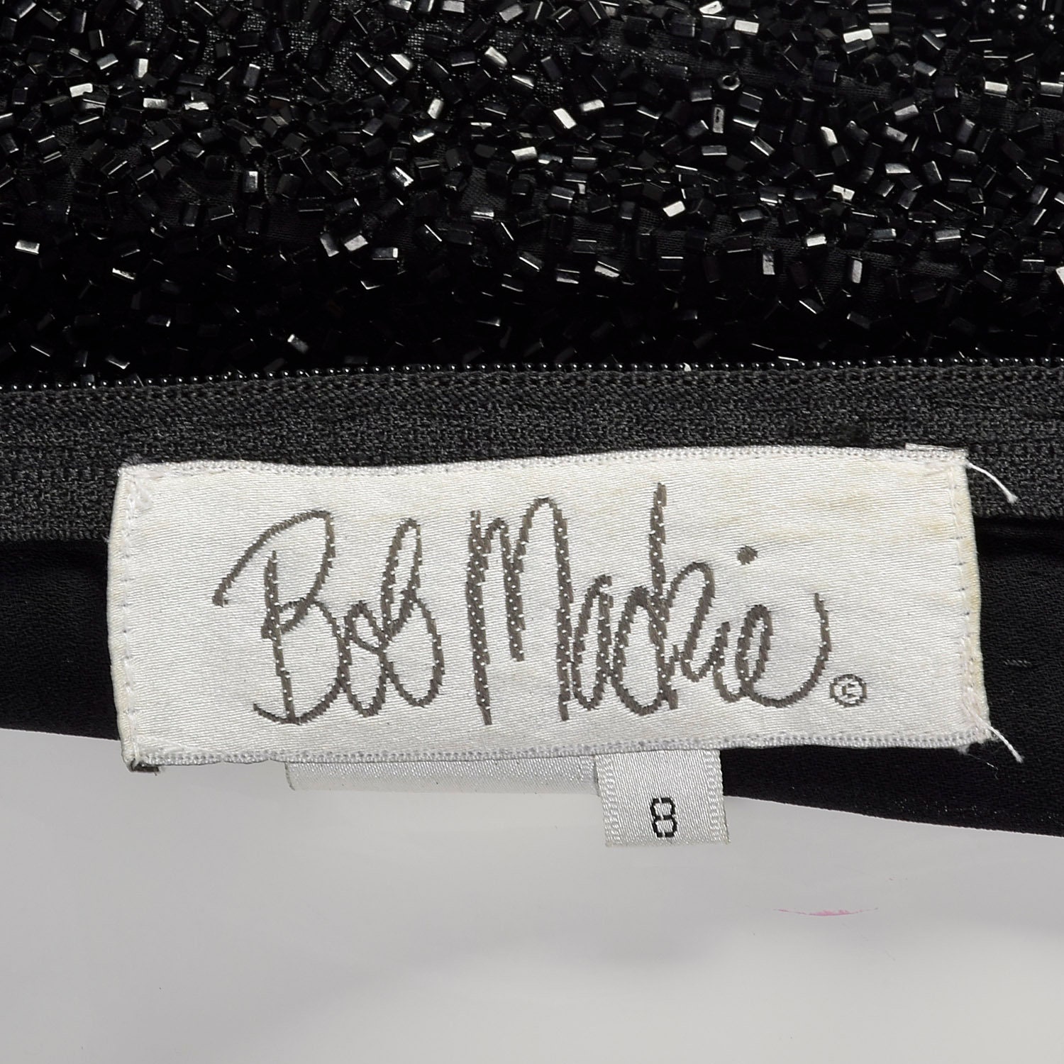 Medium Bob Mackie 1980s Heavily Beaded Dress Black Column - Etsy