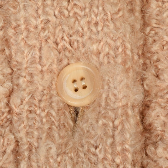 Courreges Cardigan Courreges Sweater Cream Boucle Knit - Etsy