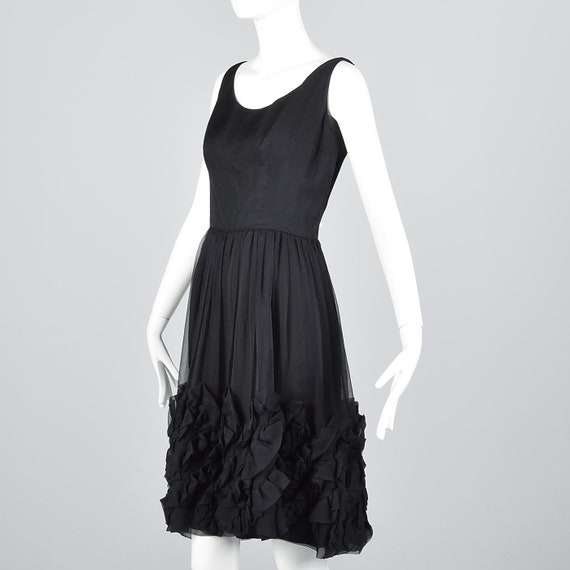 Medium Mollie Parnis 1950s Little Black Dress 50 … - image 2