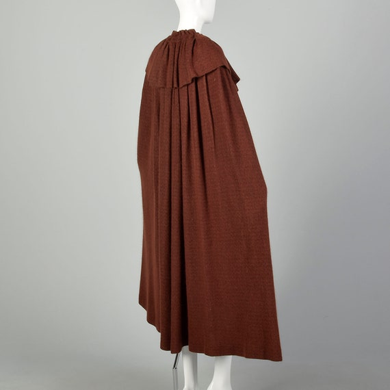 1970s Yves Saint Laurent Rive Gauche Cape Cashmer… - image 4