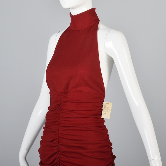 Medium Anne Klein Backless BodyCon Dress Tight Se… - image 6