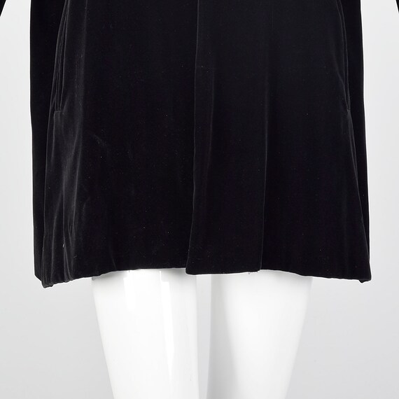 Large Yves Saint Laurent Rive Gauche Velvet Swing… - image 8