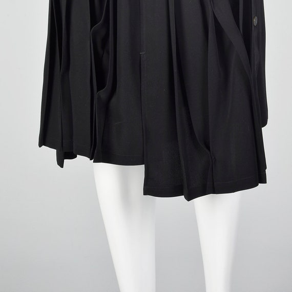Small Asymmetric Pleated Skirt Decorative Pleatin… - image 8