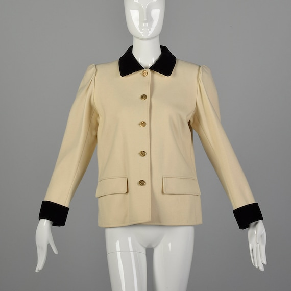Medium Yves Saint Laurent Rive Gauche Jacket 1970… - image 1