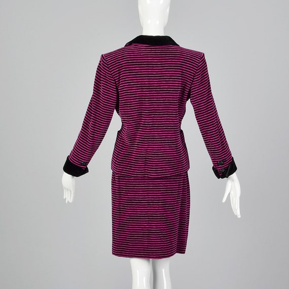 Yves Saint Laurent Rive Gauche Skirt Suit Corduro… - image 2