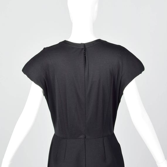 Small Geoffrey Beene Black Pencil Dress Simple Vi… - image 6