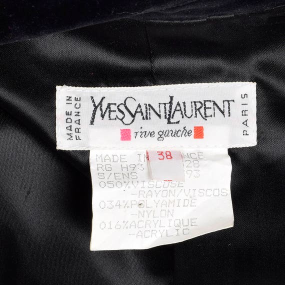 Yves Saint Laurent Rive Gauche Skirt Suit Corduro… - image 10