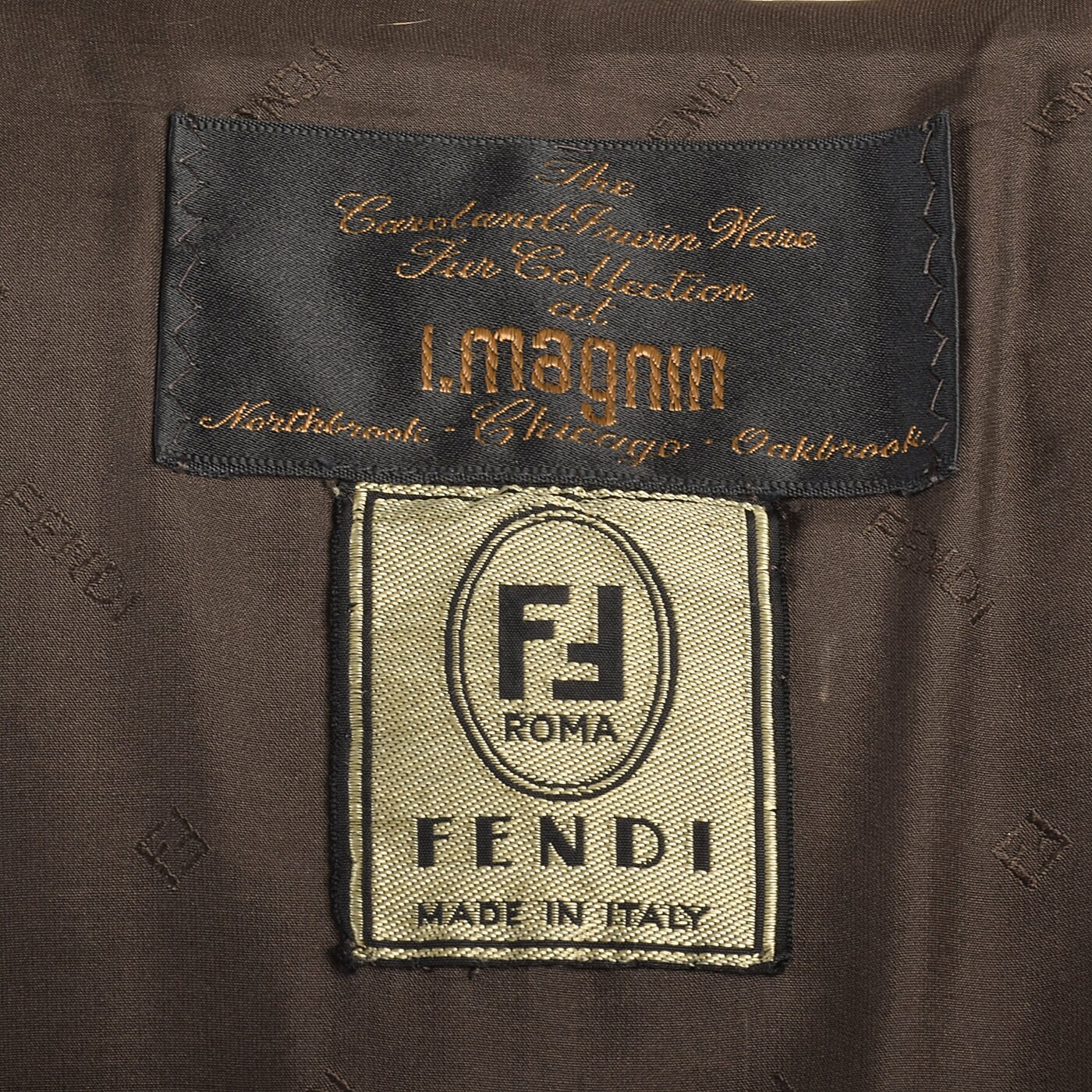 Luxurious Fendi Russian Squirrel Fur Coat