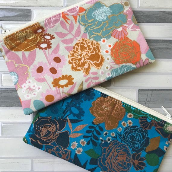 Handmade zipper online pouch