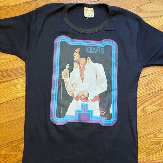 1970s Buttery Soft Vintage Elvis Tshirt