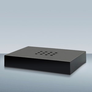 Black LED Lighted Black Base for Photo Crystal 3D 2D by Goodcount Crystal **Free Shipping