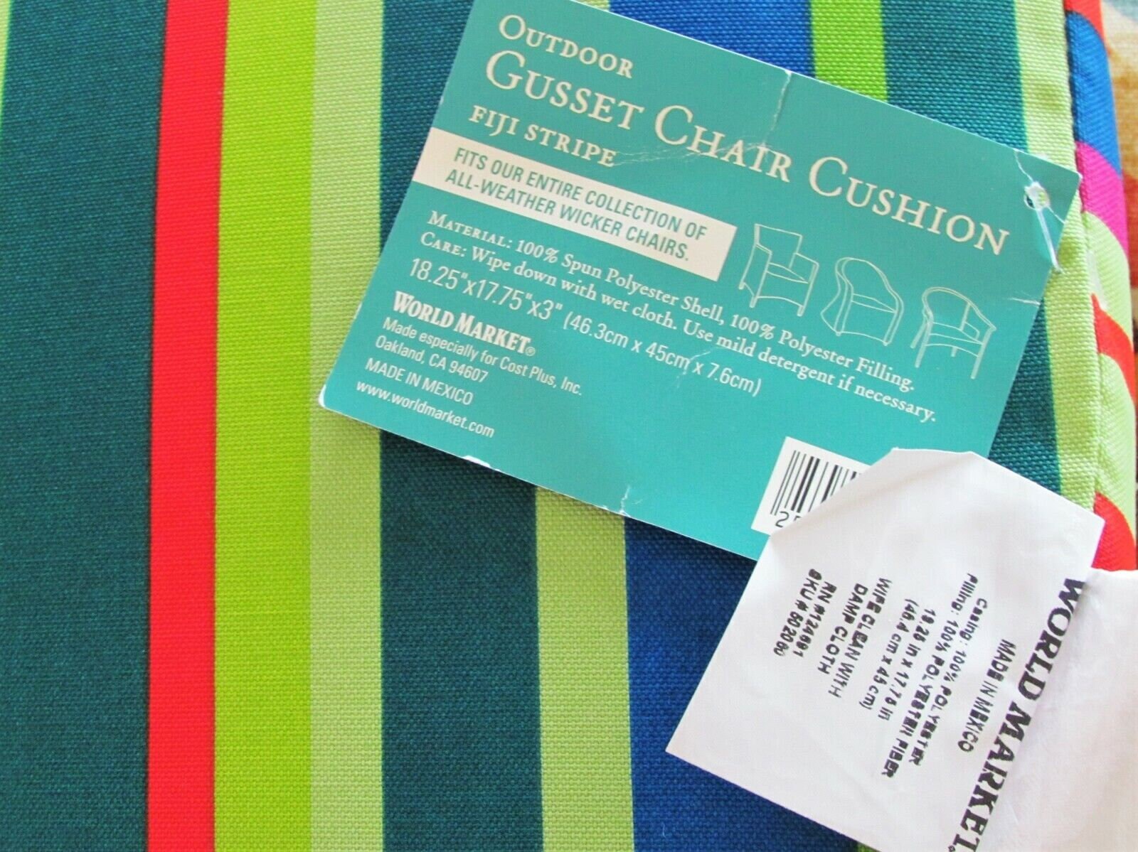 4 Brand New With Tags World Market Cost Plus Patio Paradise Etsy