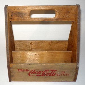 Coca Cola Wood 6 Pack - Etsy
