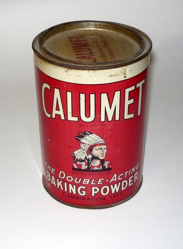 Calumet Baking Powder Tin - Etsy