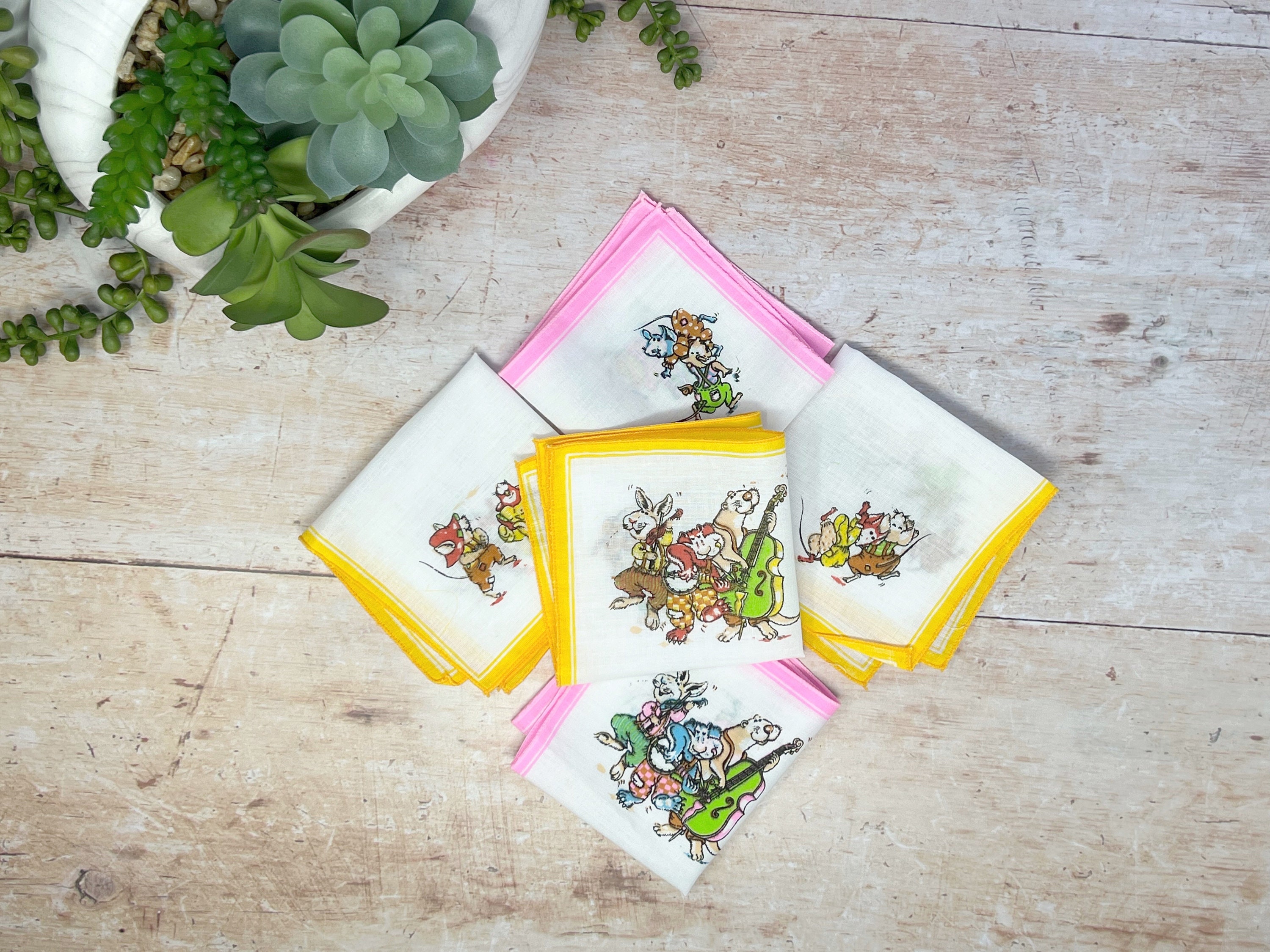 Animal Handkerchief - Etsy
