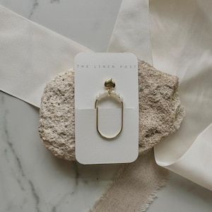 Planner Paper Clip | Gold Plated Heart Bookmark for Journal | Accessories | Cute Adorable Planning Accessory | Book Placeholder Charm