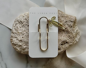 Porta bolígrafos, marcapáginas, diario, accesorios, adorable accesorio de planificación, marcador de posición de libro, amuleto, marcapáginas, lazo dorado para bolígrafo y cuaderno.